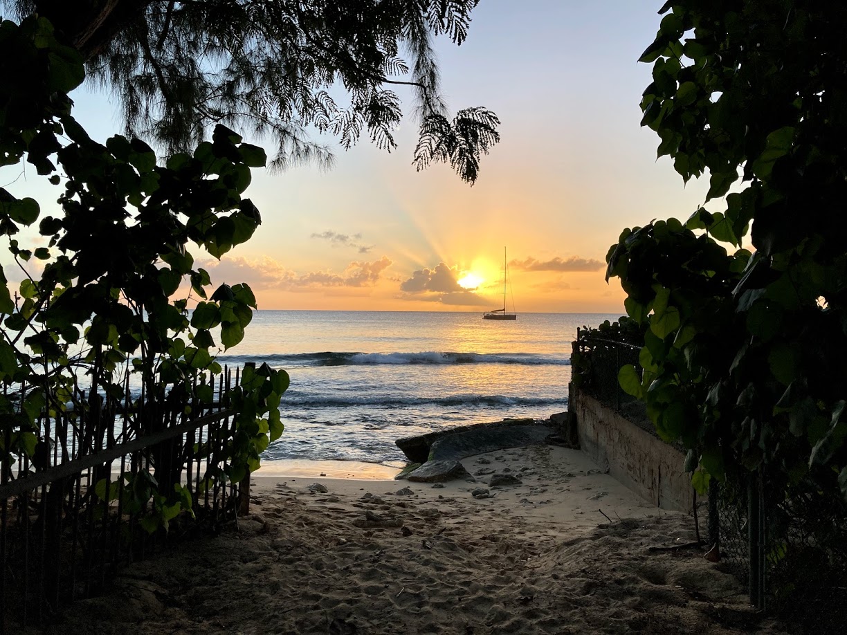 barbados sunset